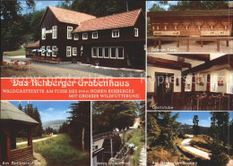 71961756 St Andreasberg Harz Waldgaststaette Rehberger Grabenhaus Geweih Tafel R - St. Andreasberg