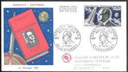 France Space FDC Cover 1967. Pioneer Of Rocketry Esnault-Pelterie - Europa