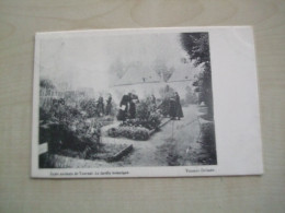 Carte Postale Ancienne 1906 TOURNAI école Normale: Le Jardin Botanique - Tournai