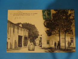 17) Le Jarrie - N°25 - Un Coin De La Place Et La Poste - Année: 1911 - EDIT: L.C. - Other & Unclassified