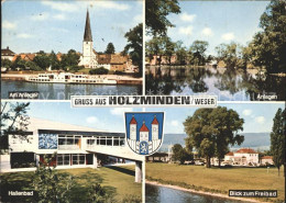 71961641 Holzminden Weser Am Anleger Anlagen Hallenbad Freibad Holzminden - Holzminden