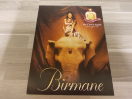 Reclame Advertentie Uit Oud Tijdschrift 2000 - Van Cleef & Arpels Parfums De Joalliers Paris - Birmane - Advertising