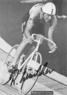 Vélo - Cyclisme - Coureur Cycliste Roland Gunther - Vize Weltmeister Viererverfolgung 1982 - Cycling