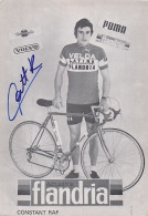 Vélo - Cyclisme - Coureur Cycliste  Constant Raf - Team Velda Flandria - 1977 - Cyclisme