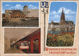 71961605 Frankfurt Main U Bahnhof Hauptwache Kirche Frankfurt - Frankfurt A. Main