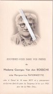 Marquerite Paternotte :  Gent 1877 - 1961 - Devotion Images