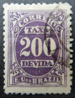 Brazil Brazilië 1895 (1) Tax Taxa - Gebruikt