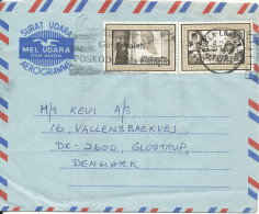 Malaysia Aerogramme Sent To Denmark 25-3-1977 - Malaysia (1964-...)