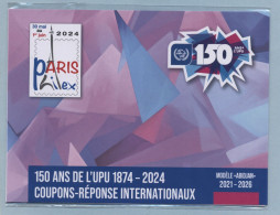 2024 150 ANS UPU COUPON-REPONSE INTERNATIONNAUX  PARIS-PHILEX N° 91/200 - Prêts-à-poster:Stamped On Demand & Semi-official Overprinting (1995-...)