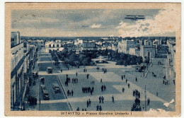 BITRITTO - PIAZZA GIARDINO UMBERTO I - BARI - 1935 - Vedi Retro - Formato Piccolo - Bari