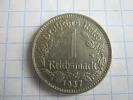 Germany 1 Reichsmark 1937 A - 1 Reichsmark