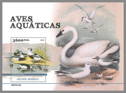 GUINEA-BISSAU 2023 MNH Water Birds Wasservögel S/S – IMPERFORATED – DHQ2422 - Anatre