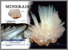 GUINEA-BISSAU 2023 MNH Minerals Mineralien S/S – IMPERFORATED – DHQ2422 - Mineralen