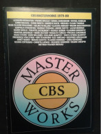 HOROWITZ SERKIN PERAHIA ABBADO MAAZEL BOULEZ BERNSTEIN ETC CBS 1979 80 CATALOGUE - Publicités