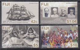 2022 Fiji Girmit Day India Shared Heritage  Complete Set Of 4 MNH @ BELOW FACE - Fiji (1970-...)