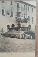 Asciano  Fontana Di Piazza Del Grano - Siena