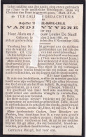 Thérèse Vande Vyvere :  Gent 1901 - 1922 - Images Religieuses