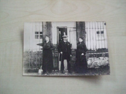 Carte Photo Ancienne 1918 BIEVENE  Famille C.  DE ROO  ????? - Identifizierten Personen