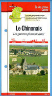 37 Indre Et Loire LE CHINONAIS Les Guerres Picrocholines  Région Centre Fiche Dépliante Randonnées Balades - Géographie