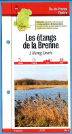 36 Indre LES ETANGS DE LA BRENNE Etang Duris Région Centre Fiche Dépliante Randonnées Balades - Géographie