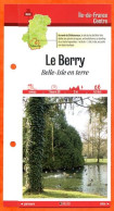 36 Indre LE BERRY BELLE ISLE EN TERRE  Région Centre Fiche Dépliante Randonnées Balades - Géographie