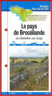 35 Ille Et Vilaine LE PAYS DE BROCELIANDE Chambre Au Loup  Bretagne Fiche Dépliante Randonnées Balades - Géographie