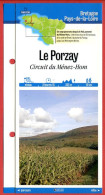 29 Finistère LE PORZAY Circuit Du Ménez Hom Bretagne Fiche Dépliante Randonnées Balades - Géographie