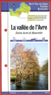 27 Eure LA VALLEE DE L'AVRE Entre Avre Et Meuvette  Normandie Fiche Dépliante Randonnées Balades - Géographie