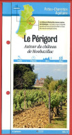 24 Dordogne LE PERIGORD Autour Du Chateau De Monbazillac  Aquitaine Fiche Dépliante Randonnées Balades - Géographie