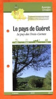 23 Creuse LE PAYS DE GUERET PUY DES TROIS CORNES Auvergne Limousin Fiche Dépliante Randonnées Balades - Aardrijkskunde