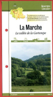 23 Creuse LA MARCHE Vallée De La Gartempe Auvergne Limousin Fiche Dépliante Randonnées Balades - Aardrijkskunde