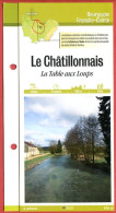 21 Cote D'Or LE CHATILLONNAIS La Table Aux Loups  Bourgogne Fiche Dépliante Randonnées Balades - Aardrijkskunde