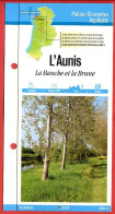 17 Charente Maritime L' AUNIS La Banche Et La Brune  Poitou Charentes Fiche Dépliante Randonnées Balades - Géographie