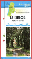 16 Charente LE RUFFECOIS Monts Et Vallées Poitou Charentes Fiche Dépliante Randonnées Balades - Géographie