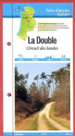 16 Charente LA DOUBLE Circuit Des Landes  Poitou Charentes Fiche Dépliante Randonnées Balades - Géographie