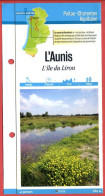 17 Charente Maritime AUNIS Ile Du Liron  Poitou Charentes Fiche Dépliante Randonnées Balades - Aardrijkskunde