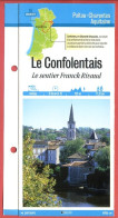 16 Charente LE CONFOLENTAIS Sentier Franck Rivaud Poitou Charentes Fiche Dépliante Randonnées Balades - Aardrijkskunde