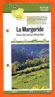 15 Cantal LA MARGERIDE TOUR MONT MOUCHET  Auvergne Limousin Fiche Dépliante Randonnées Balades - Aardrijkskunde