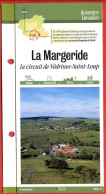 15 Cantal LA MARGERIDE Circuit De Védrines Saint Loup Auvergne Fiche Dépliante Randonnées Balades - Aardrijkskunde