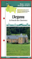 08 Ardennes L'ARGONNE Boucle De Chartreux  Champagne Ardenne Fiche Dépliante  Randonnées Balades - Geografía