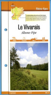 07 Ardèche LE VIVARAIS Allume Pipe Rhone Alpes Fiche Dépliante  Randonnées Balades - Aardrijkskunde