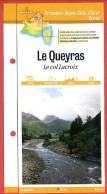 05 Hautes Alpes LE QUEYRAS Le Col Lacroix PACA Fiche Dépliante  Randonnées Balades - Geografía