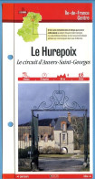 91 Essonne LE HUREPOIX Circuit D'Auvers Saint Georges  Ile De France Fiche Dépliante Randonnées  Balades - Geographie