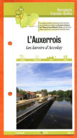 89 Yonne AUXERROIS LAVOIRS ACCOLAY Bourgogne Fiche Dépliante Randonnées  Balades - Aardrijkskunde