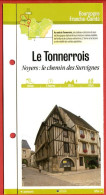 89 Yonne LE TONNEROIS Noyers Chemin Des Survignes  Bourgogne Fiche Dépliante Randonnées  Balades - Geographie