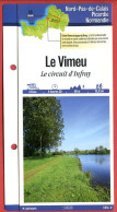 80 Somme LE VIMEU Circuit D'Infray  Picardie Fiche Dépliante Randonnées  Balades - Aardrijkskunde
