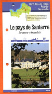 80 Somme LE PAYS DE SANTERRE MARE A BAUDETS   Picardie Fiche Dépliante Randonnées  Balades - Géographie