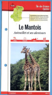 78 Yvelines LE MANTOIS Antouillet Et Ses Alentours Girafes  Ile De France Fiche Dépliante Randonnées  Balades - Geografía