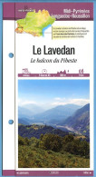 65 Hautes Pyrénées LE LAVEDAN Le Balcon Du Bibeste  Midi Pyrénées Fiche Dépliante Randonnées  Balades - Geografía