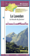 65 Hautes Pyrénées LE LAVEDAN La Boucle Du Facteur  Midi Pyrénées Fiche Dépliante Randonnées  Balades - Aardrijkskunde